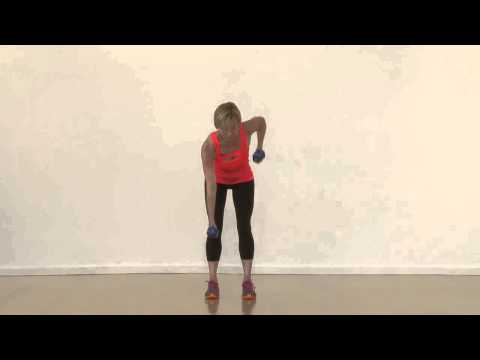 Alternating Dumbbell Row with Petra Kolber