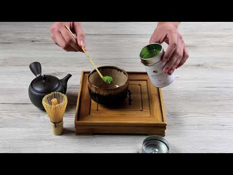 Čaj Matcha - tradičná príprava (Usucha)