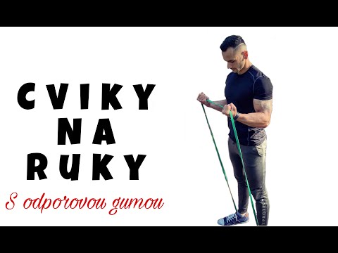 #2 BICEPS &amp; TRICEPS | ZÁSOBNÍK CVIKOV - Odporová guma | Najlepšie cviky na ruky pomocou bandu