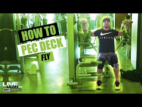 How To Do A Pec Deck Fly | Exercise Demonstration Video and Guide