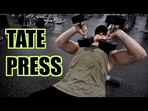 How To Tate Press | Tutorial | Tricep Exercise