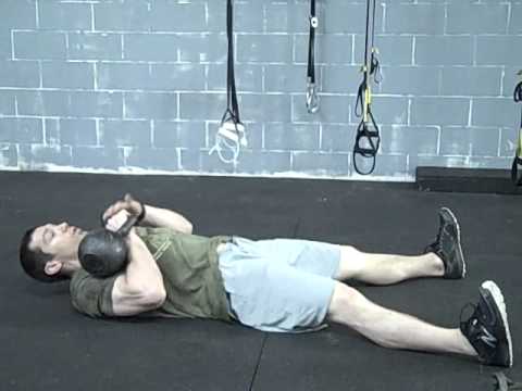 Kettlebell Floor Press