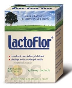 Lactoflor žuvacie tablety recenzia