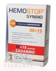 HemoStop Synbio 45 kapsúl recenzia