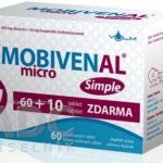 Mobivenal micro Simple 70 tbl (60+10zdarma)