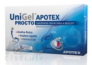 Unigel Apotex Procto čapík recenzia