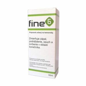 Fine6 - olej na hemoroidy (recenzia)