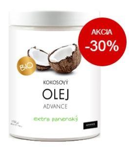 Kokosový olej Advance extra panenský recenzia
