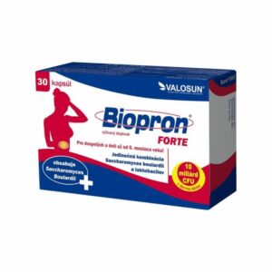 Biopron FORTE 30 kapsúl - recenzia