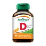 Vitamín D3 cmúľacie tablety (Jamieson)