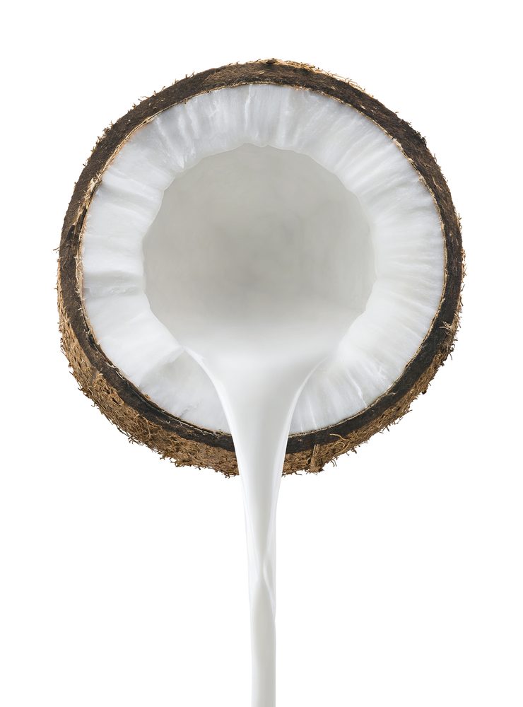 Čerstvé kokosové mlieko použitie