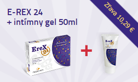 E-reX 24 tabletky a intímny gel recenzia