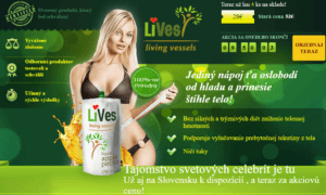 Lives Pectin prezentácia zavádzajúca reklama