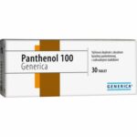 Vitamín B5 Generica Panthenol 100 30 tbl