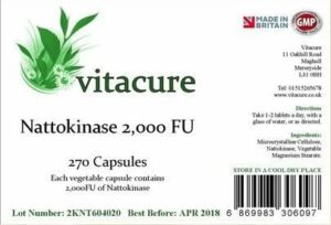 Nattokináza 2.000 FU (vitacure) 270 kapsúl