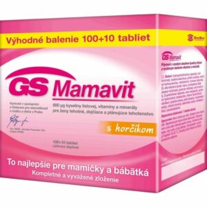GS Mamavit s horčíkom 110 tabliet