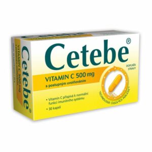 CETEBE 500 mg (vitamín C) 30 kapsúl