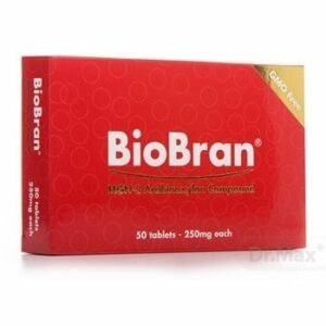 BioBran 250 mg 50 tabliet