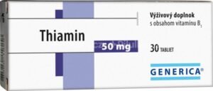 GENERICA Thiamin 50 mg tbl 1×30 ks