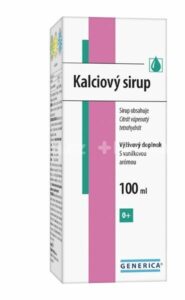 Kalciový sirup 100 ml