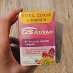 GS Anxiolan (recenzia) – pomoc prírody pri nepokoji, úzkosti, strese, nervozite a napätí