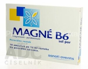 MAGNE-B6 sol por 10×10 ml
