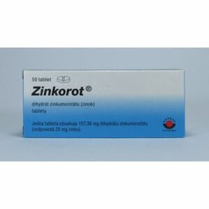 Zinkorot 25 mg 50 tbl