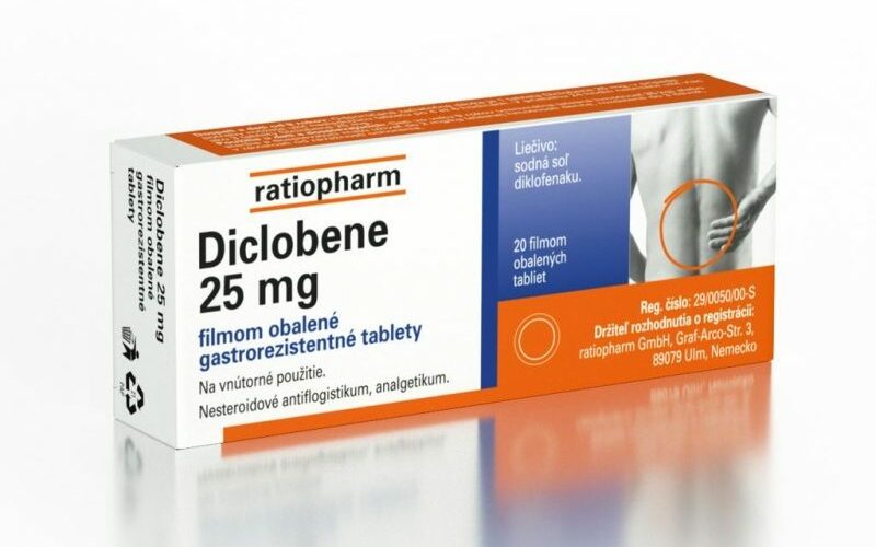Diclobene tablety