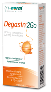 Degasin 2Go pastilky 20 ks