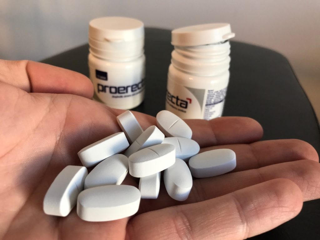 Proerecta - tablety, podpora erekcie