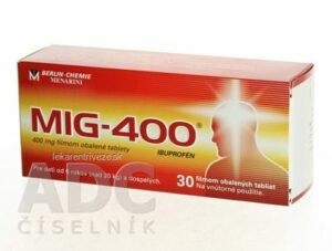 MIG-400 tbl flm 400 mg (blis.) 1×30 ks