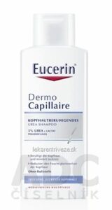 Eucerin DermoCapillaire 5% Urea šampón pre suchú pokožku 1×250 ml