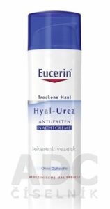 Eucerin HYAL-UREA nočný krém proti vráskam pre suchú pleť 1×50 ml