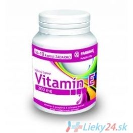 Vitamin E 200 60 kapsúl (50 + 10 zadarmo)