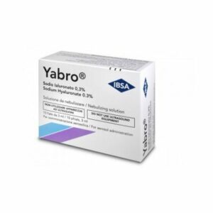 Yabro roztok na rozprašovanie s HA 0,3% sterilný 10×3 ml