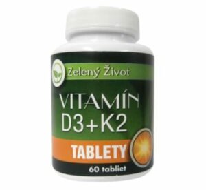 Vitamín D3+K2, Zelený Život
