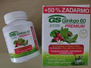 GS Ginkgo 60 PREMIUM, 40 + 20 tabliet