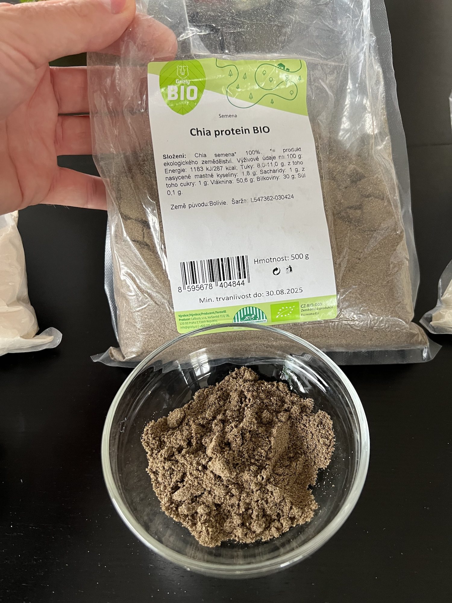 chia proteín Grizly